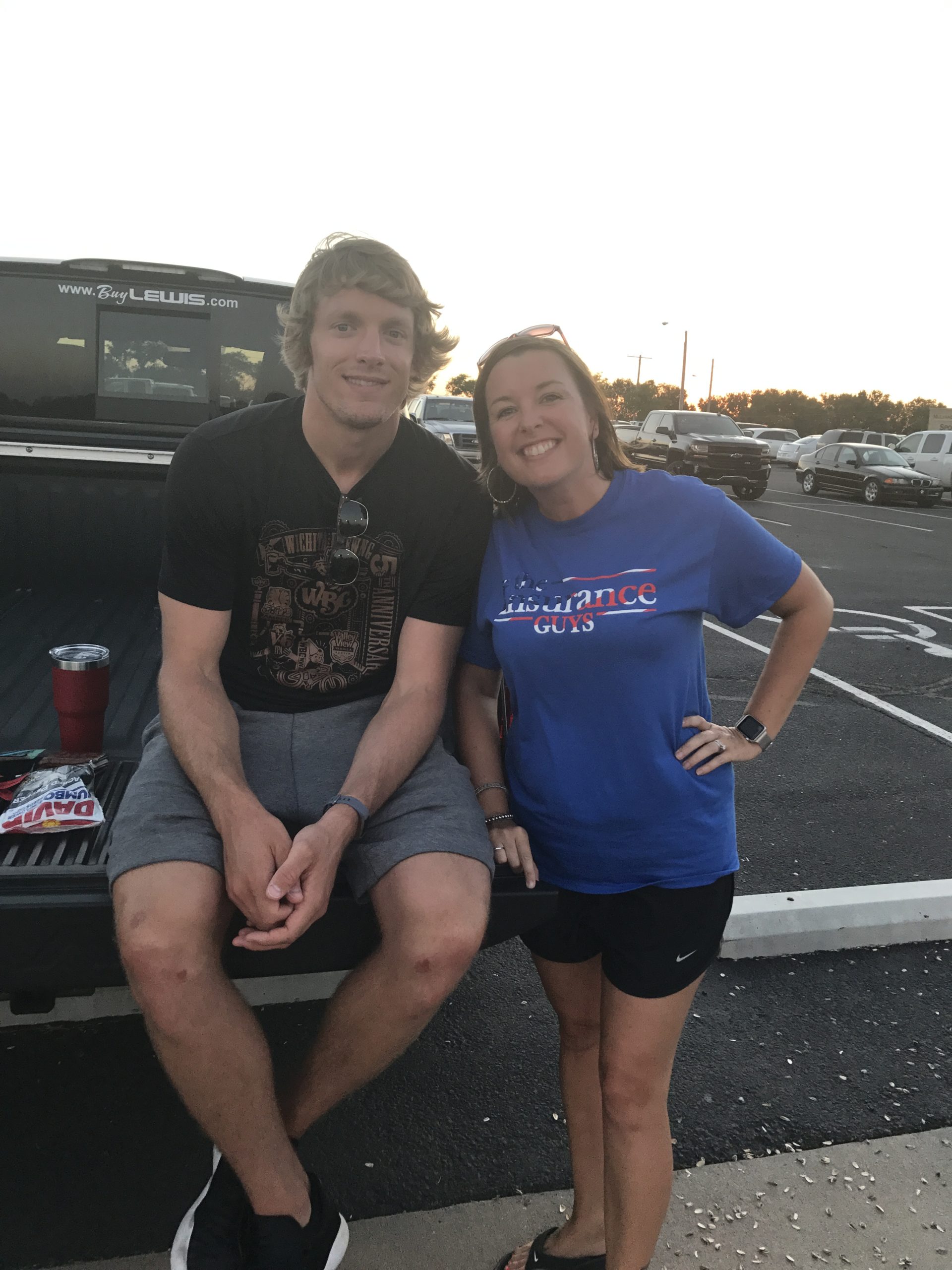 Ron Baker and TIG employee